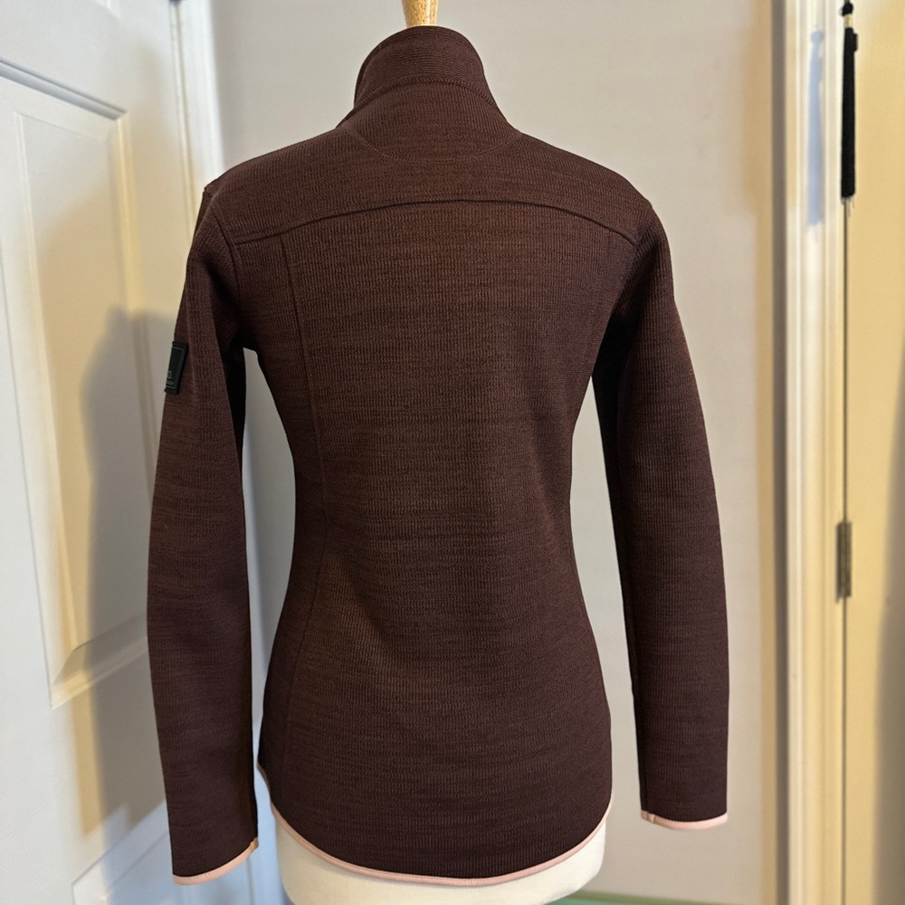 Ascend Women's Jacket in Brown and Pink size XS - Picture 4 of 7